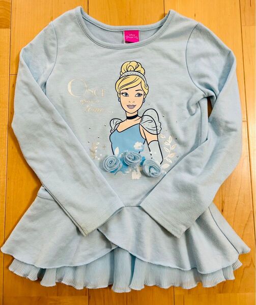 ディズニー プリンセス シンデレラ 長袖シャツ Tシャツ ロンT 長袖Tシャツ 女の子