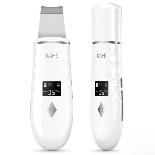 KAHE ウォーターピーリング 美顔器 超音波振動 イオン導入導出 USB充電式