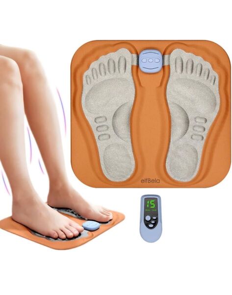 【2024新登場】elfBela 3D 脚用EMS運動 男女兼用 静音設計 極薄軽量 足裏