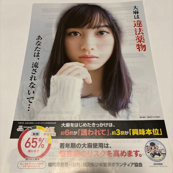 橋本環奈 チラシ A4サイズ 2枚