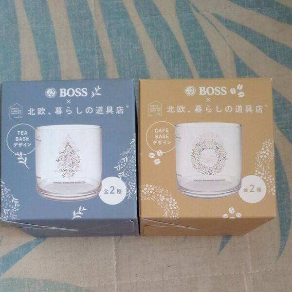 ボスBOSS×北欧、暮らしの道具店 グラス サントリー
