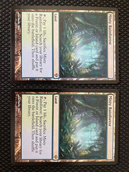 MTG 霧深い雨林/Misty Rainforest 英2 ゼンディカー ZEN