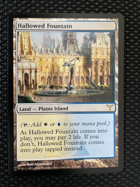 MTG 神聖なる泉/Hallowed Fountain 英1 ディセンション DIS