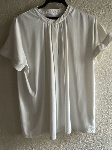 ブラウス ホワイト 半袖 chocol raffine robe