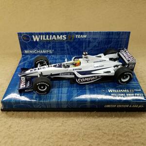 限定品！　ミニチャンプス　MINICHAMPS ウイリアムズ WILLIAMS BMW　FW22　ラルフ シューマッハ　R・Schumacher ブラジル BRAZIL GP