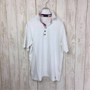 訳あり NAVY PRODUCE ネイビープロデュース ヘンリーネックTシャツ ホワイト