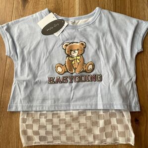 【新品・未使用】くま クマ 半袖 Tシャツ 120cm