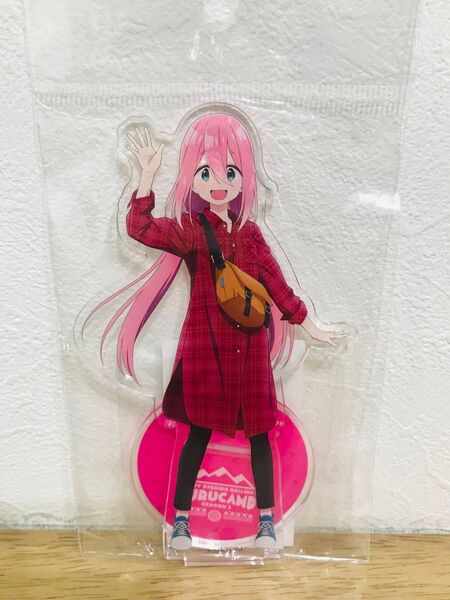 ゆるキャン△×大井川 鐵道 限定 川根 アクリルスタンド アクスタ 各務原なでしこ