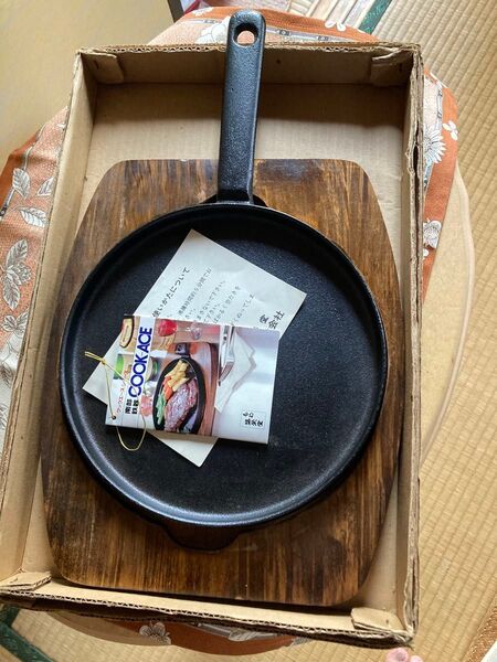 南部鉄器 クックエース オイゲン フライパン ハンバーグ皿