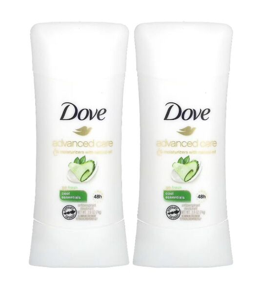 Dove アドバンスケア ゴーフレッシュ デオドラント クールエッセンシャル 76g×2