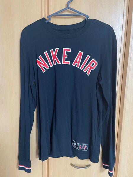 NIKE ナイキ Tシャツ ロンT 長袖 ロゴ S 黒