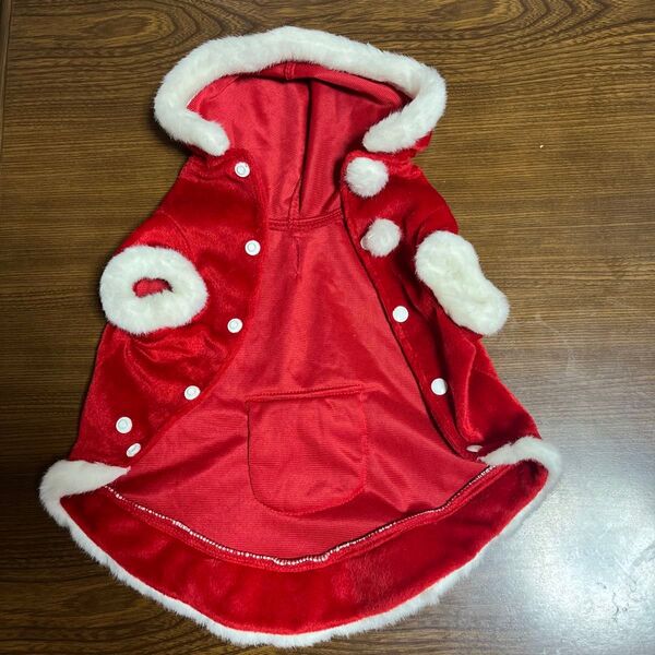 ペット 犬 クリスマスサンタ ウェア 超美品