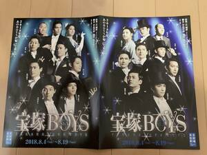 宝塚BOYS チラシ 永田崇人/溝口琢矢/山口大地/塩田康平/良知真次/藤岡正明/百名ヒロキ/上山竜治/石井一彰/木内健人/冨田健太郎/川原一馬