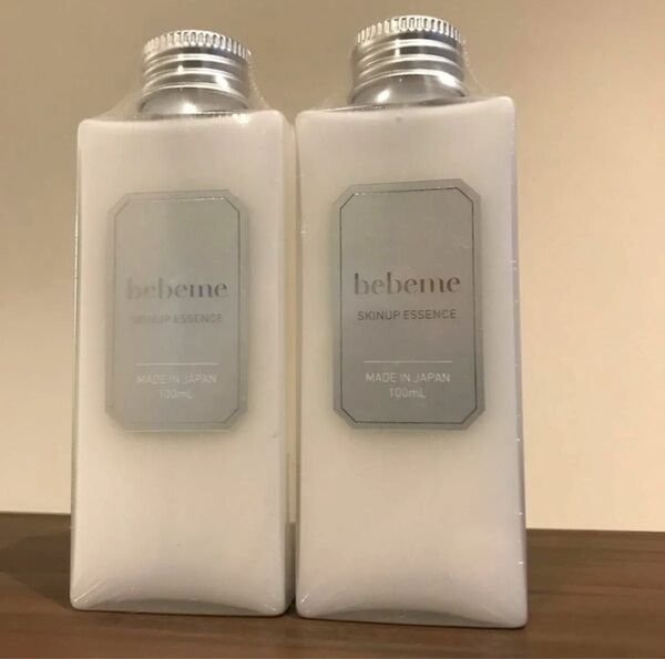 2本セットbebeme スキンアップエッセンス 100ml 化粧水と化粧液のいいとこ取り 無添加