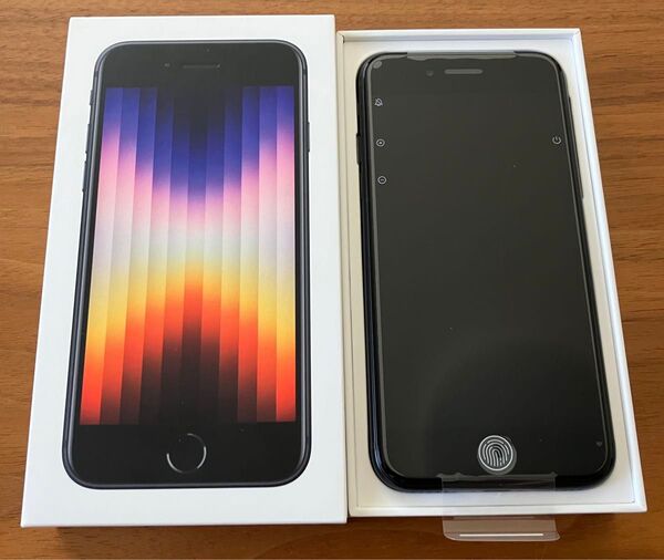 新品未使用 iPhoneSE第3世代 128GB ミッドナイト SE3