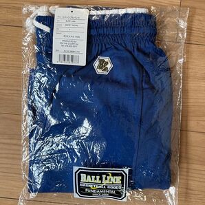 BALL LINE リバーシブルパンツ Lサイズ ホワイト/ロイヤル 新品