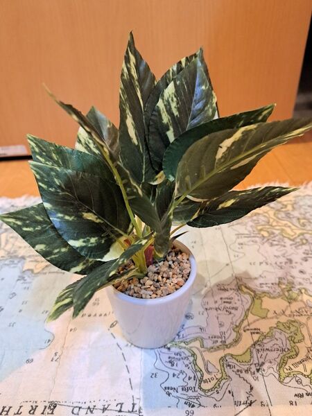 【新品】フェイクグリーン 観葉植物2点