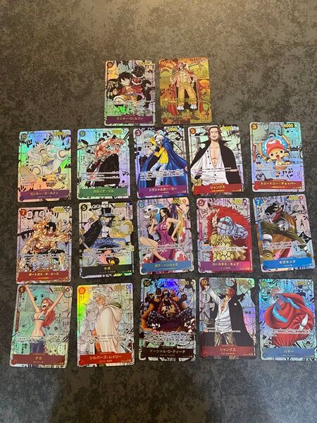 ACGカード ワンピースカード コミパラ 17枚セット 展示用 ACGカード