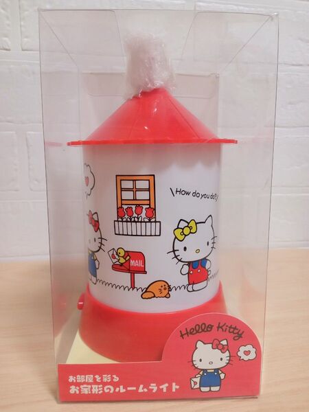 サンリオ☆キティ HelloKitty お部屋を彩るお家形のルームライト置物