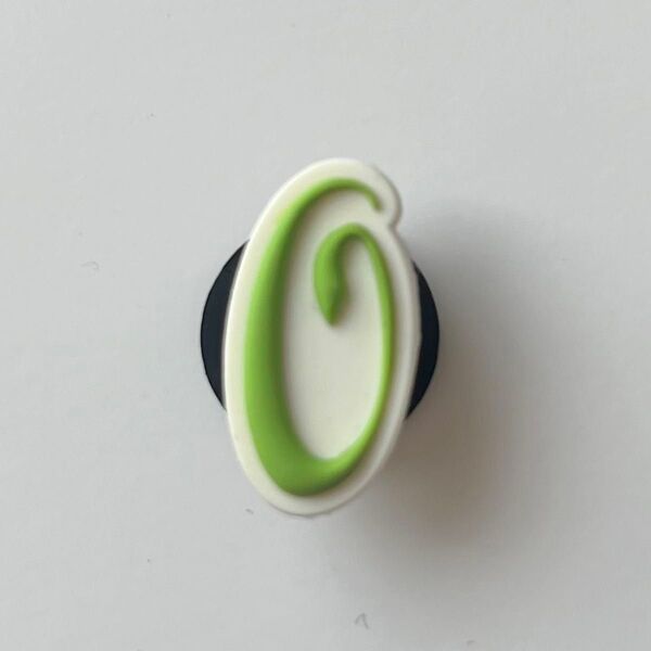 クロックス ジビッツ アルファベット O チャーム アクセサリー