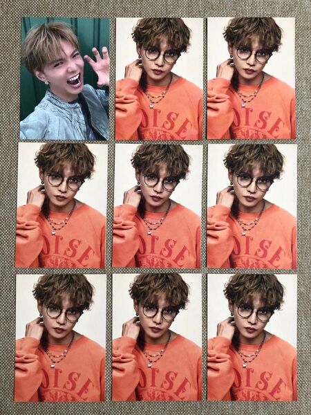 FANTASTICS 佐藤大樹 Got Boost? 特典 トレカ 絵柄A 絵柄D 9枚セット