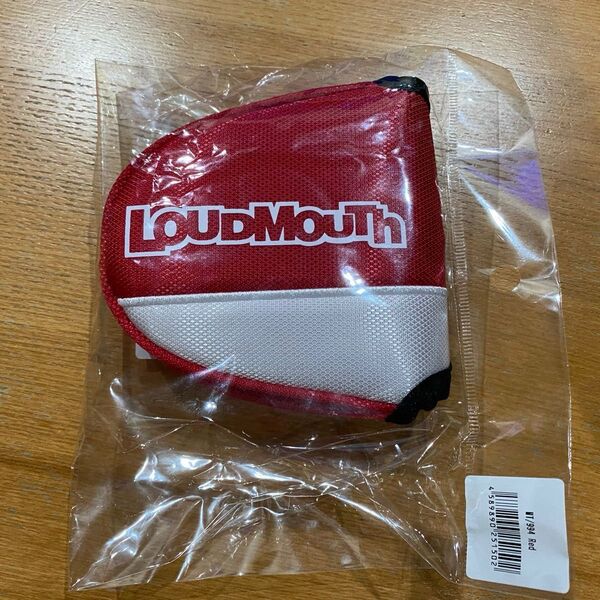 【ボール2個オマケ付】新品未使用LOUDMLOUTH ラウドマウス パターカバー マレット ヘッドカバー マレットタイプ