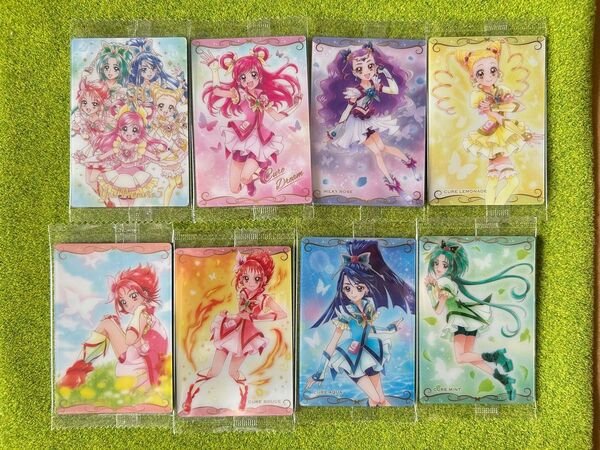 プリキュア ウエハース カード プリキュア5 ドリーム レモネード アクア ミント ルージュ