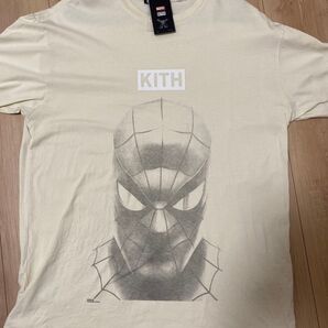 KITH BOXロゴ スパイダーマン コラボ Tシャツ