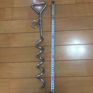 ワンコ 犬リード固定 ドックアンカー 固定金具 キャンプ 庭