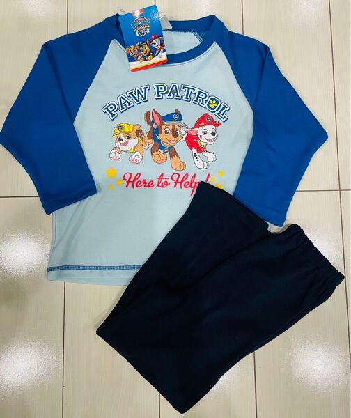新品 110cm パウパトロール 長袖 パジャマ