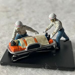 救急隊員 運転手 ミニチュア フィギュア