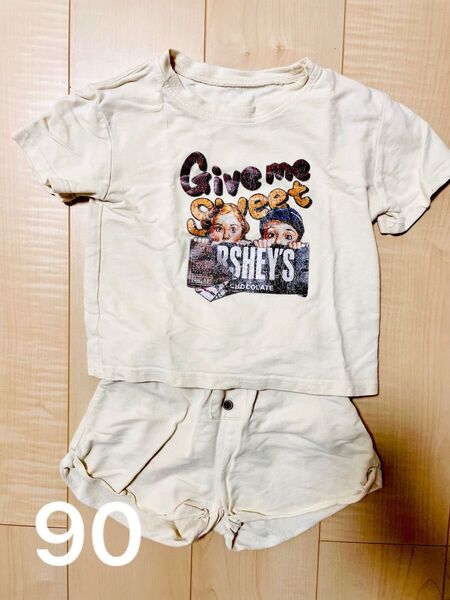 ハーフパンツ Tシャツ セットアップ キッズ 90