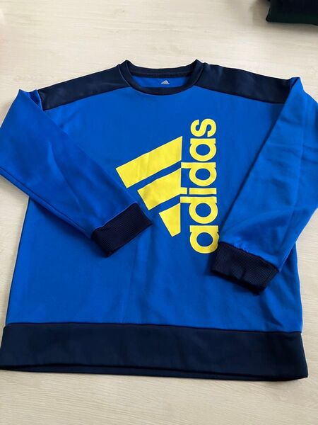 adidas トレーナー スエット スウェット 裏起毛 スポーツ トレーニング サッカー 野球 ジャージ ジュニア