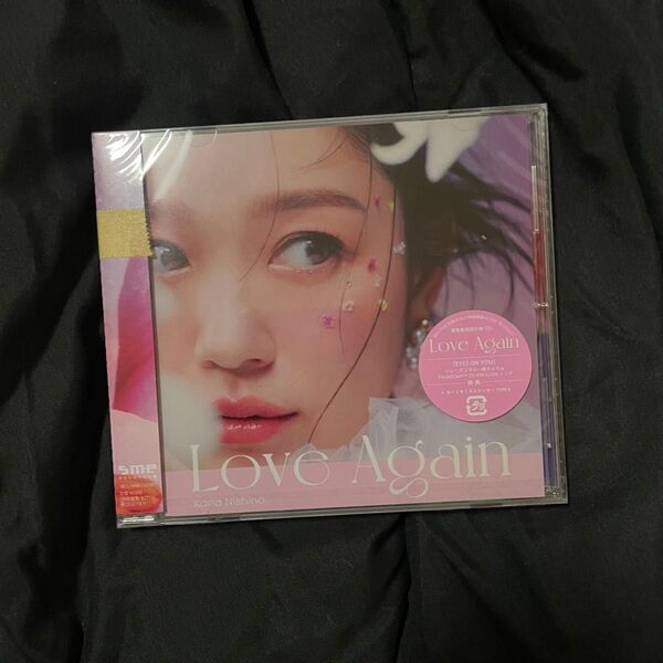 西野カナ Love Again 通常盤 ステッカー付