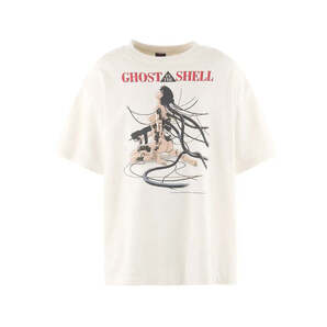24aw 攻殻機動隊 × SAINT Mxxxxxx GS_SS TEE GITS WHITE XXL*MICHAEL セントマイケル Tシャツ ヴィンテージ加工 READYMADE
