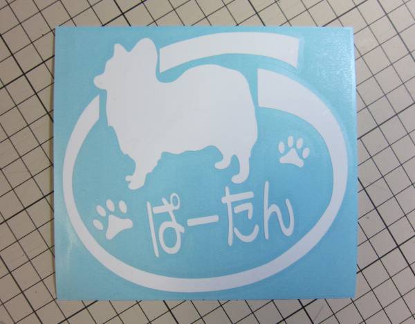 DOG IN CAR(犬)ステッカー 愛犬の名前入れます (送料無料) 07