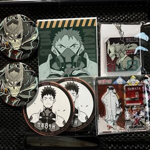怪獣8号展 コースター Xフィギュア 解放戦力ポストカード ナンバーズアクリルキーホルダー エンブレムタグ 日比野カフカ まとめ