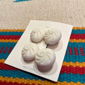 肉まん ヘアピン セット
