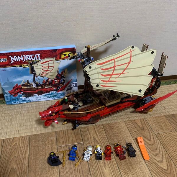 LEGO レゴ ニンジャゴー 空中戦艦バウンティ号 71705 現状品