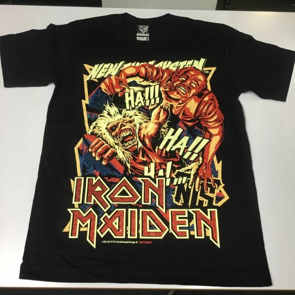 SR5A1. バンドデザインTシャツ Mサイズ アイアンメイデン IRON MAIDEN ②