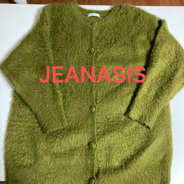JEANASIS ニットカーディガン ジーナシス アウター レディースアウター