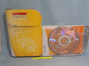 S120#中古Microsoft Office PowerPoint 2007 アップグレード パワーポイント Windows版 日本語 パッケージ版