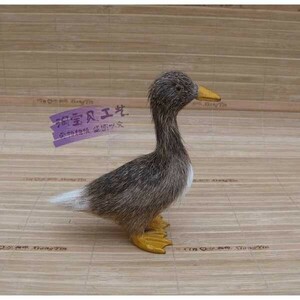 人形 ドール ぬいぐるみ 置物 オブジェ アヒル 鳥 A068