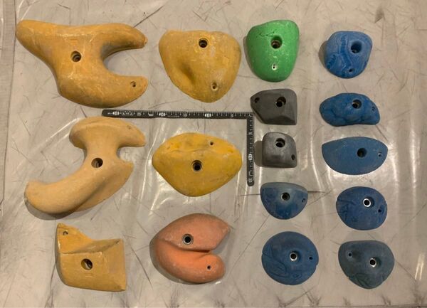 クライミングホールド中古品16個セット