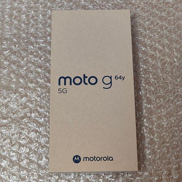 ☆新品未使用☆moto g64y 5G/スペースブラック/ワイモバイル版SIMフリー♪