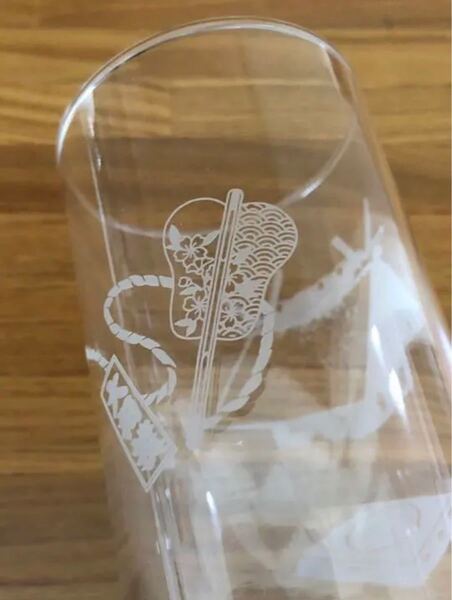 相撲 ガラスコップ 2個セット