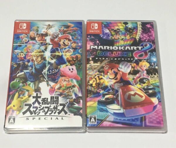 新品未開封セット★大乱闘スマッシュブラザーズ &SPECIAL& マリオカート8デラックス