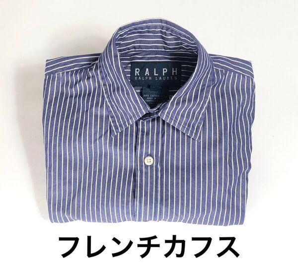 RALPH LAUREN《ラルフローレン》フレンチカフス ストライプ シャツ / 4