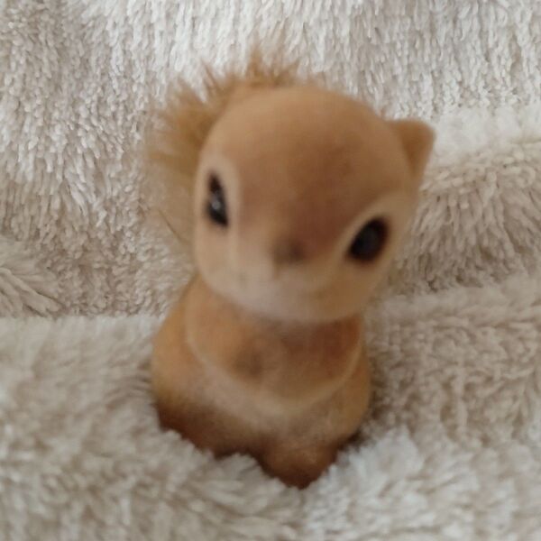 りす(小) リス CENTEX センテックス ぬいぐるみ 昭和レトロ 動物 オブジェ 置物 フィギュア レトロ