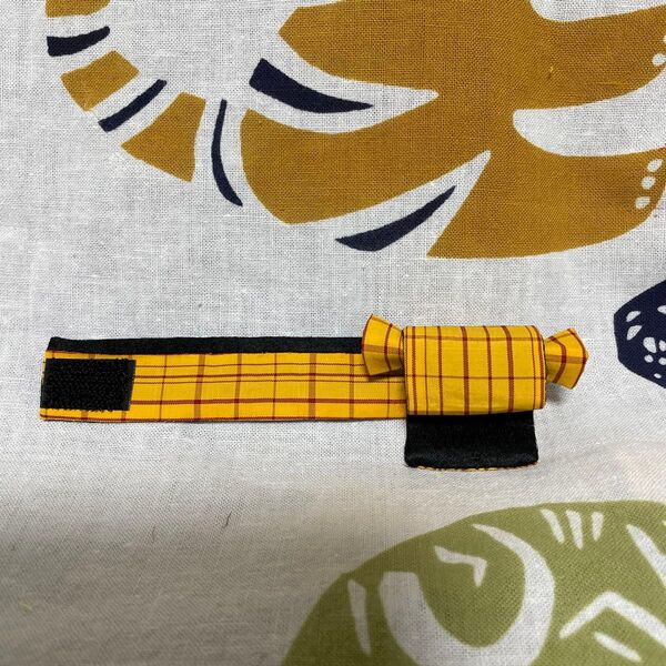 リカちゃん作り帯 昼夜帯角出し結び